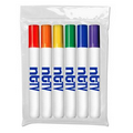Washable Marker Six Pack - USA Made